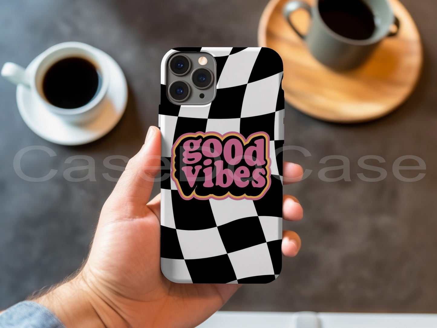 031 Good Vibes Desenli Kılıf